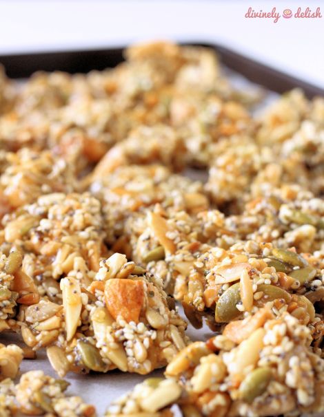 Savoury Seed and Nut Clusters