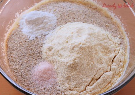 Adding in coconut flour, psyllium, salt and baking soda