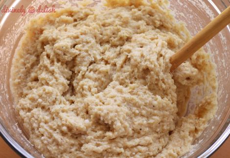 Mixing the ingredients