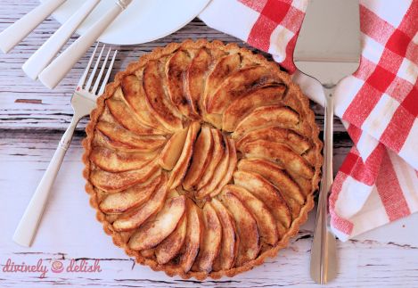 Apple Frangipane Tart