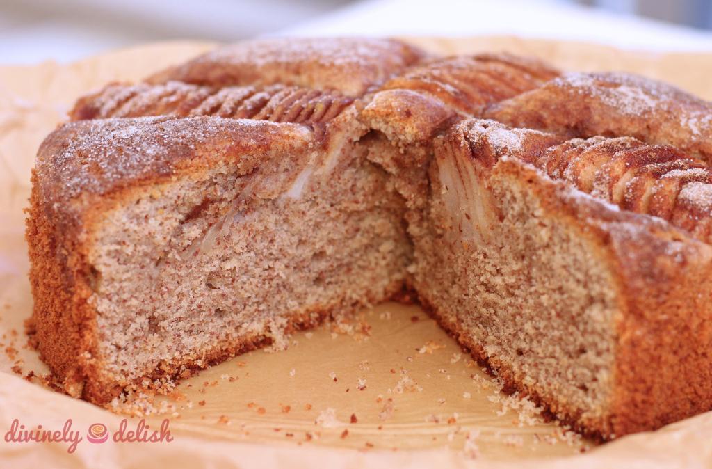 Pear Frangipane Cake