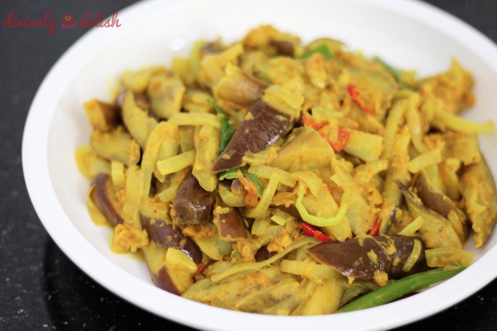 eggplant in coconut milk