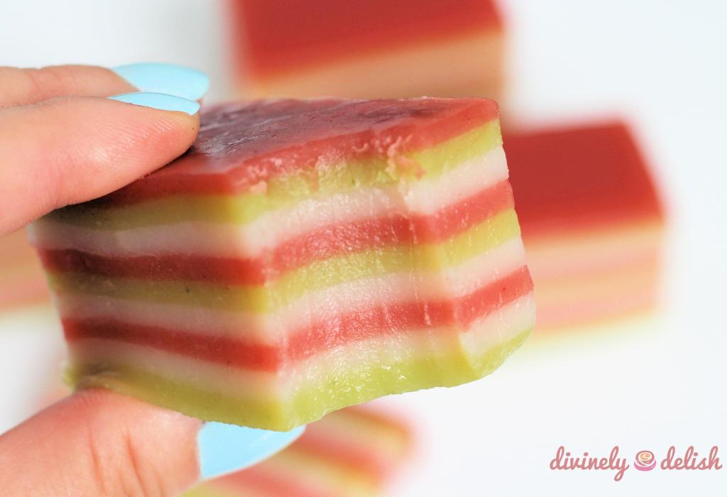 Kuih Lapis (Steamed Layer Cake)