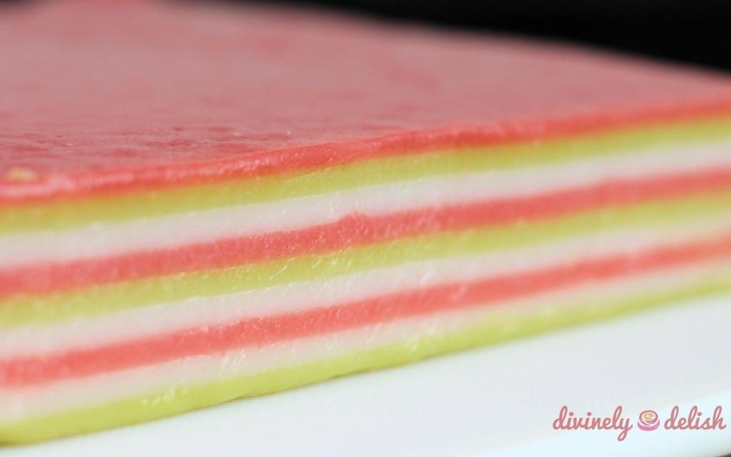 Kuih Lapis (Steamed Layer Cake)