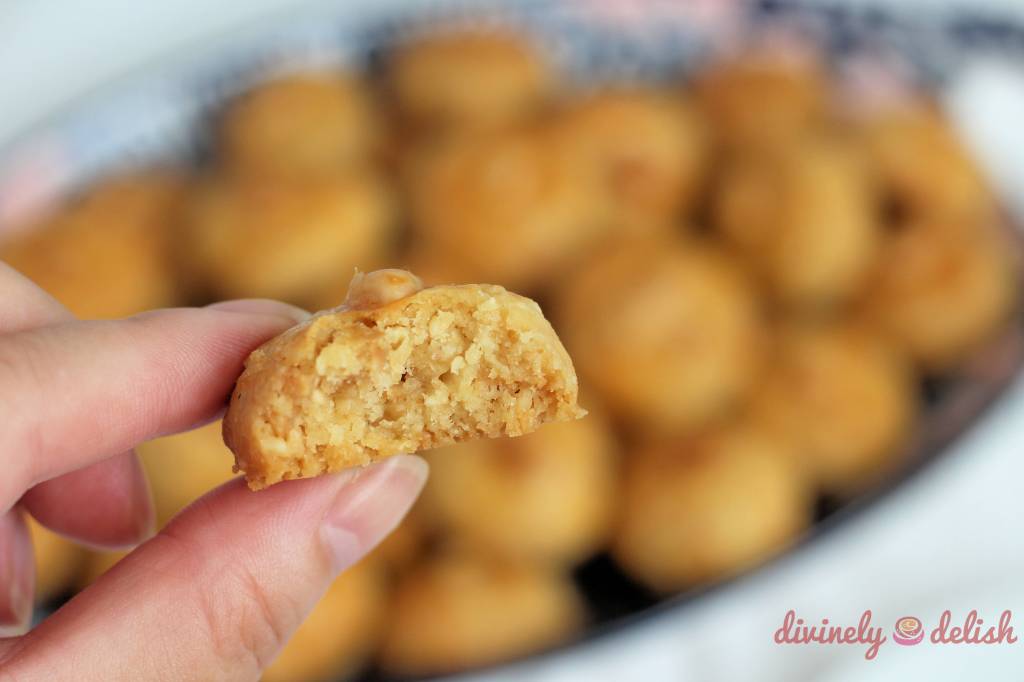 Hazelnut Peanut Butter Cookies