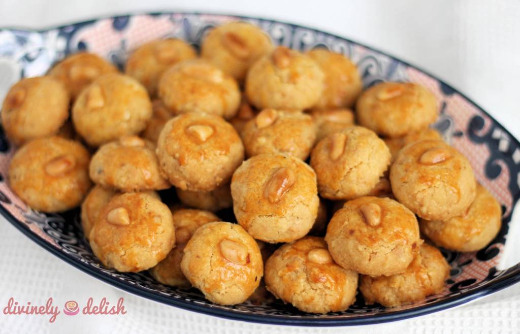 Hazelnut Peanut Butter Cookies