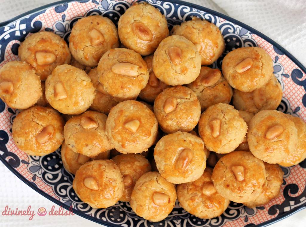 Hazelnut Peanut Butter Cookies