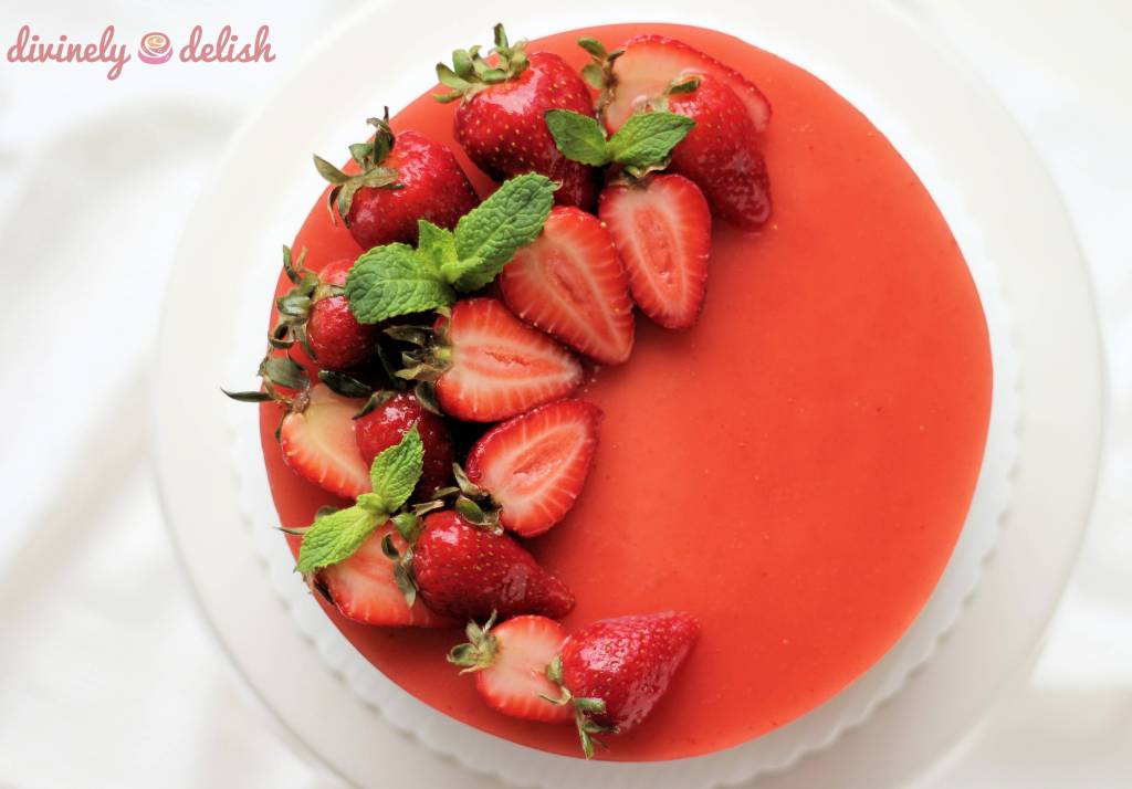 Strawberry Mousse Cake