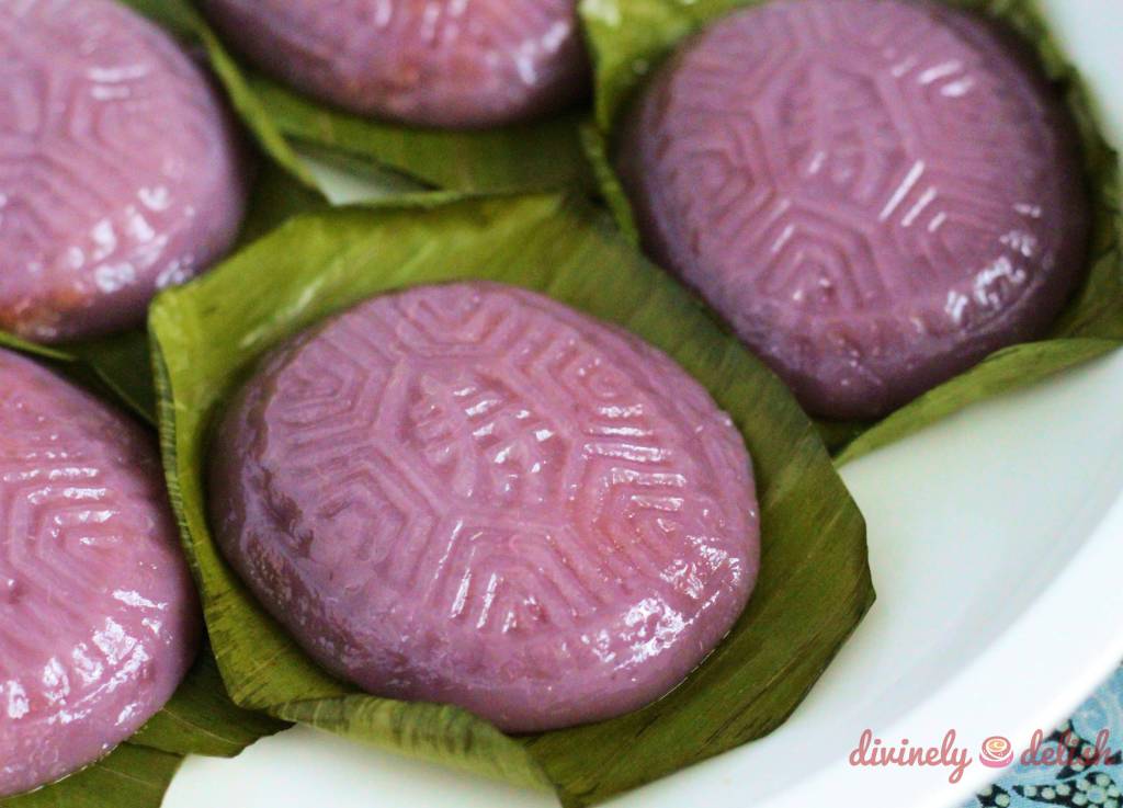 Purple Sweet Potato Angku Kuih