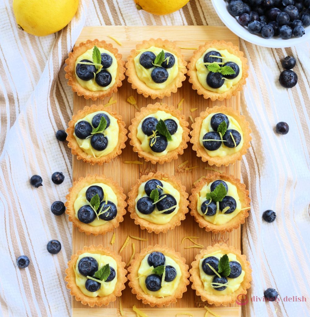 Blueberry Lemon Tartlets