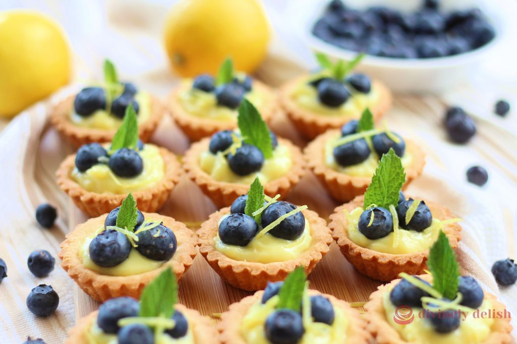 Blueberry Lemon Tartlets