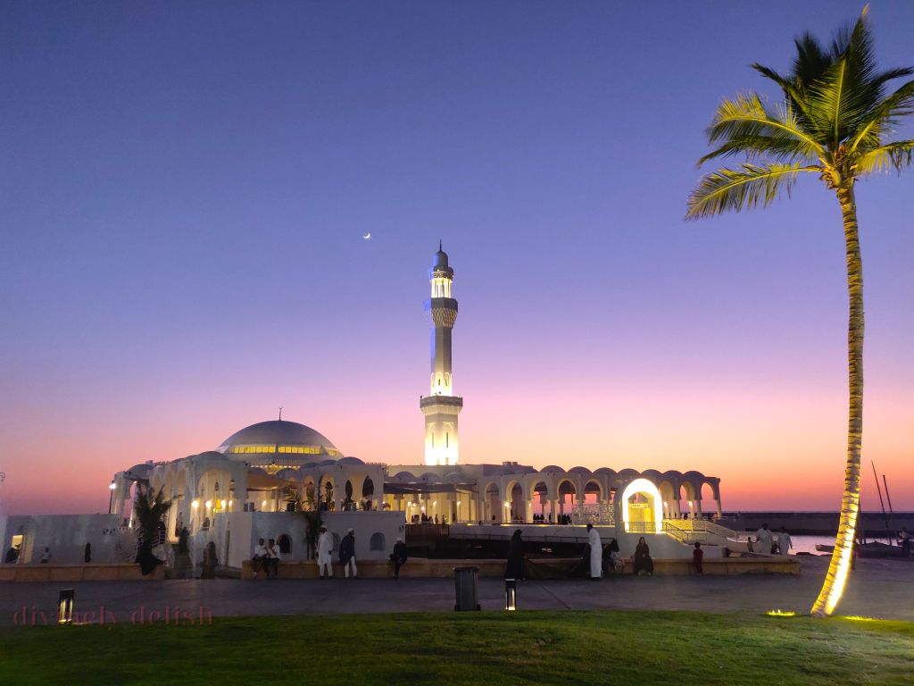 Al Rahmah floating mosque in Jeddah