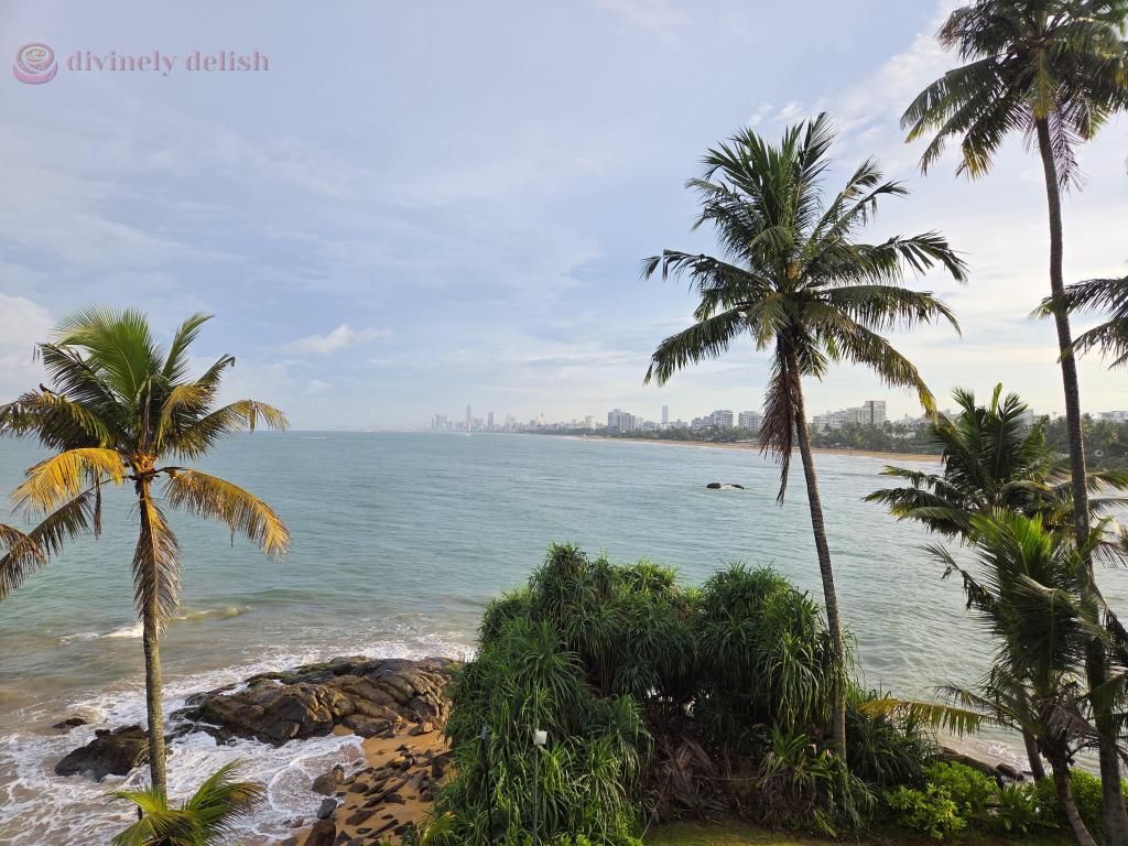 view from Mount Lavinia Hotel