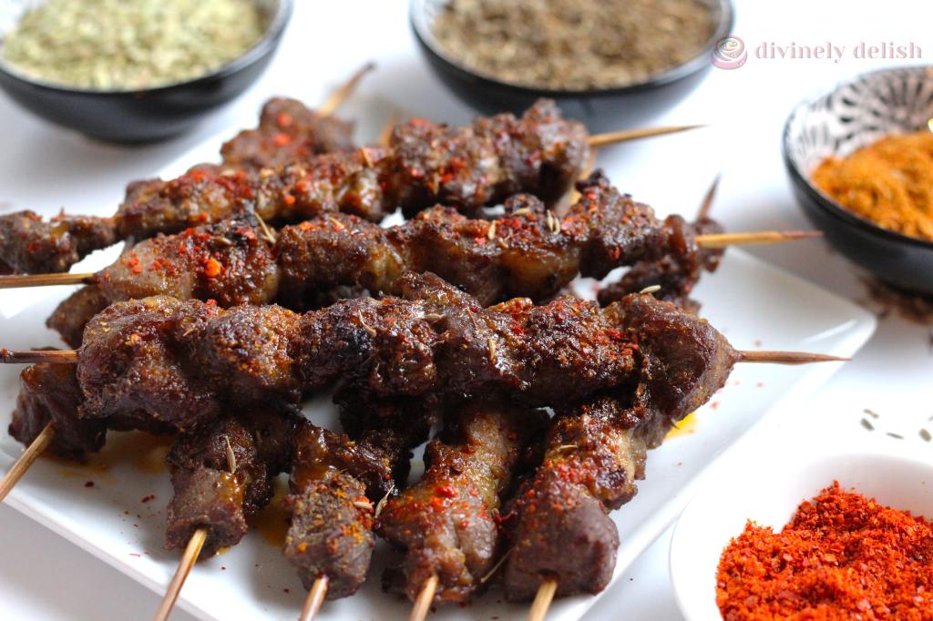 Xinjiang-inspired Cumin Lamb Skewers