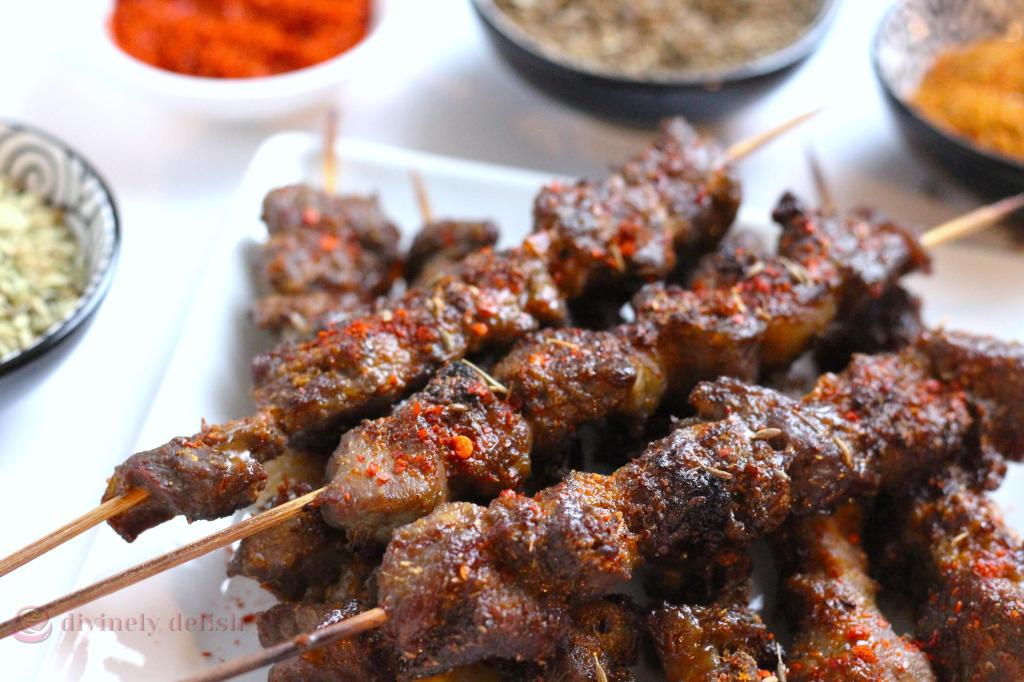 Xinjiang-inspired Cumin Lamb Skewers